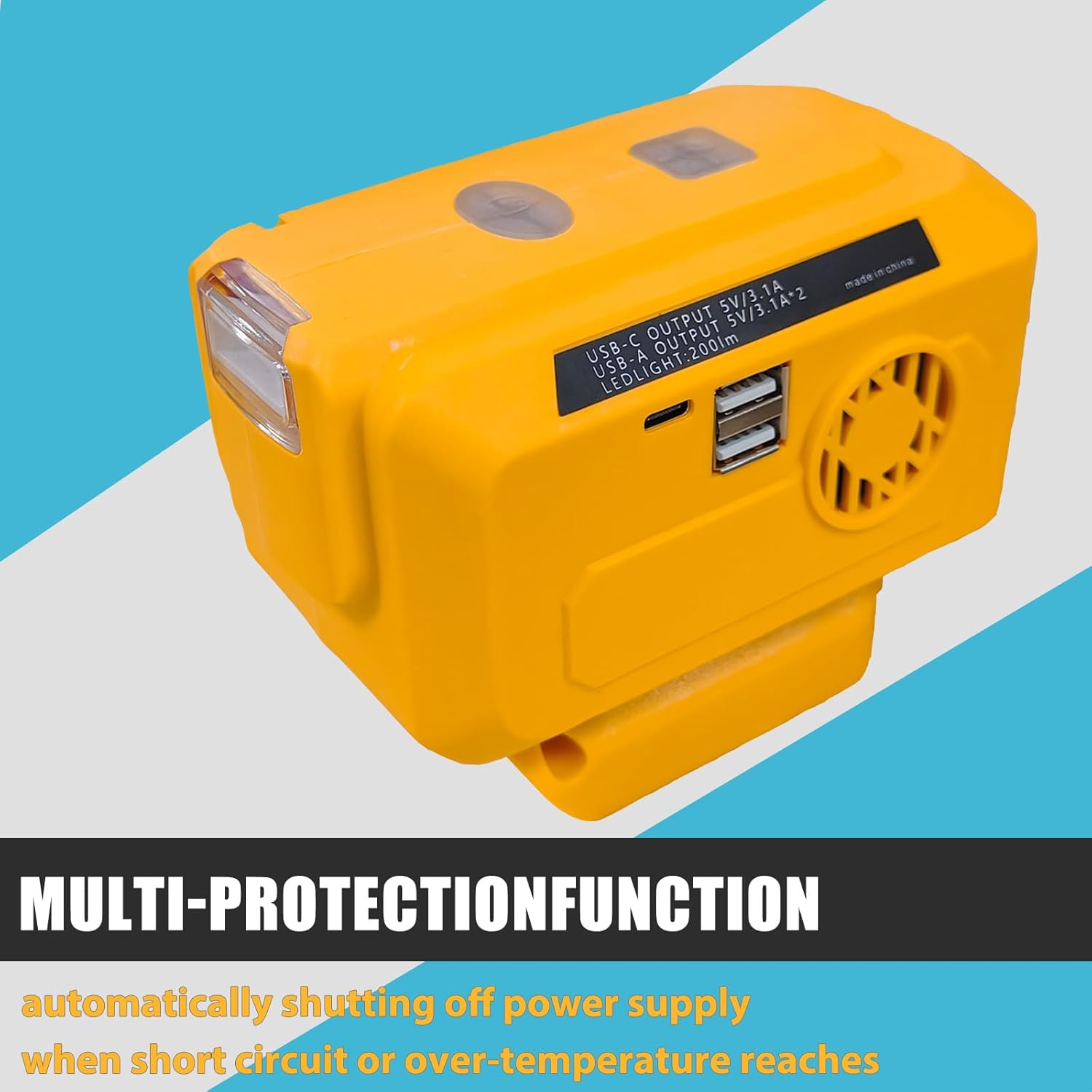 Outdoor Power Adapter Usb C - For Dewalt 20V Battery Inverter Converter