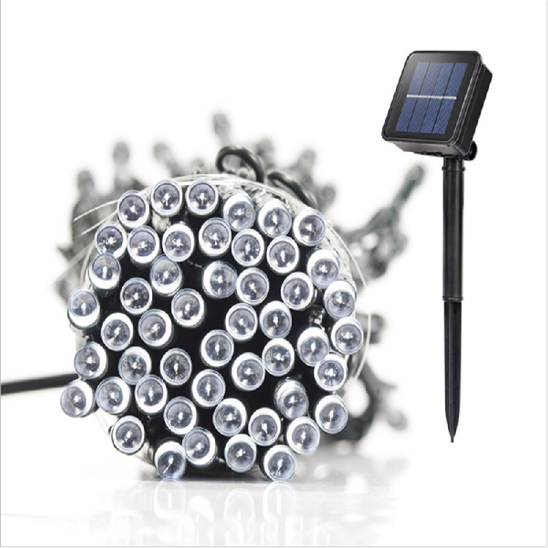 Outdoor Power For Xmas Lights - 8 Modes Solar Powered LED Solar