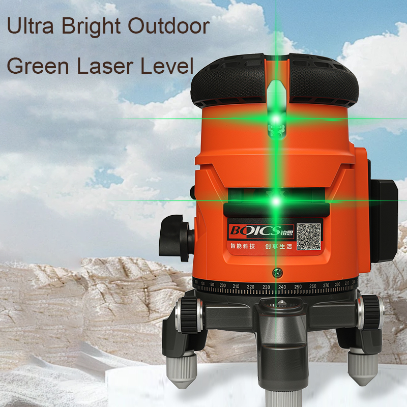 Outdoor Power Line - Ultra Bright Outdoor Green Laser Level