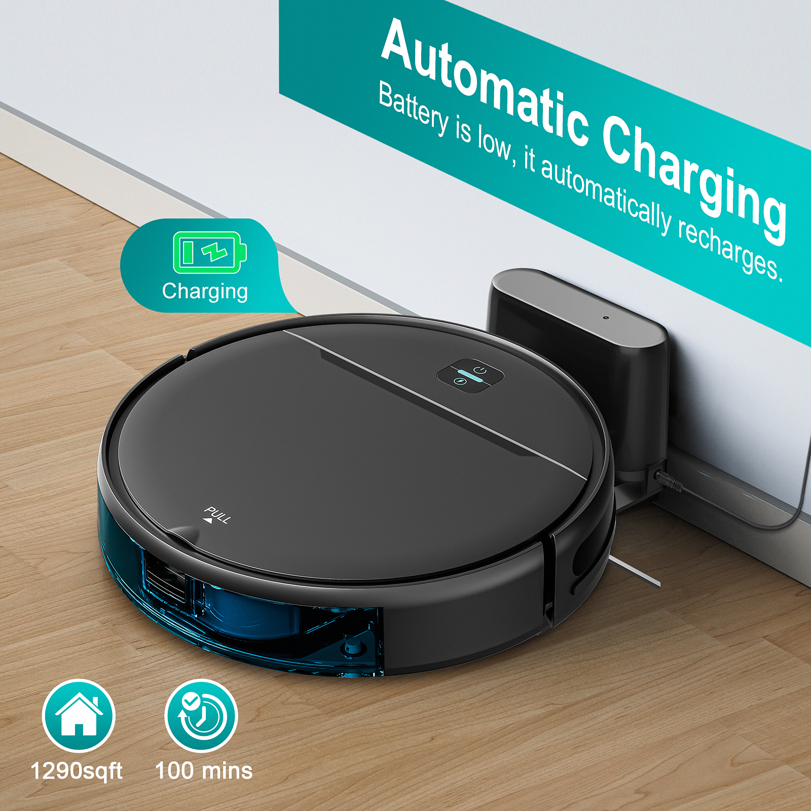 Outdoor Power Mop - Robotic Smart Mopping Sweeping Vacuum Robot