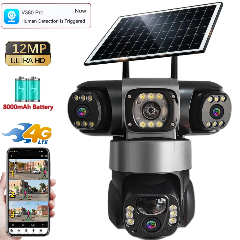 Outdoor Power G Motion - 12MP Solar Camera 4G Outdoor Camera