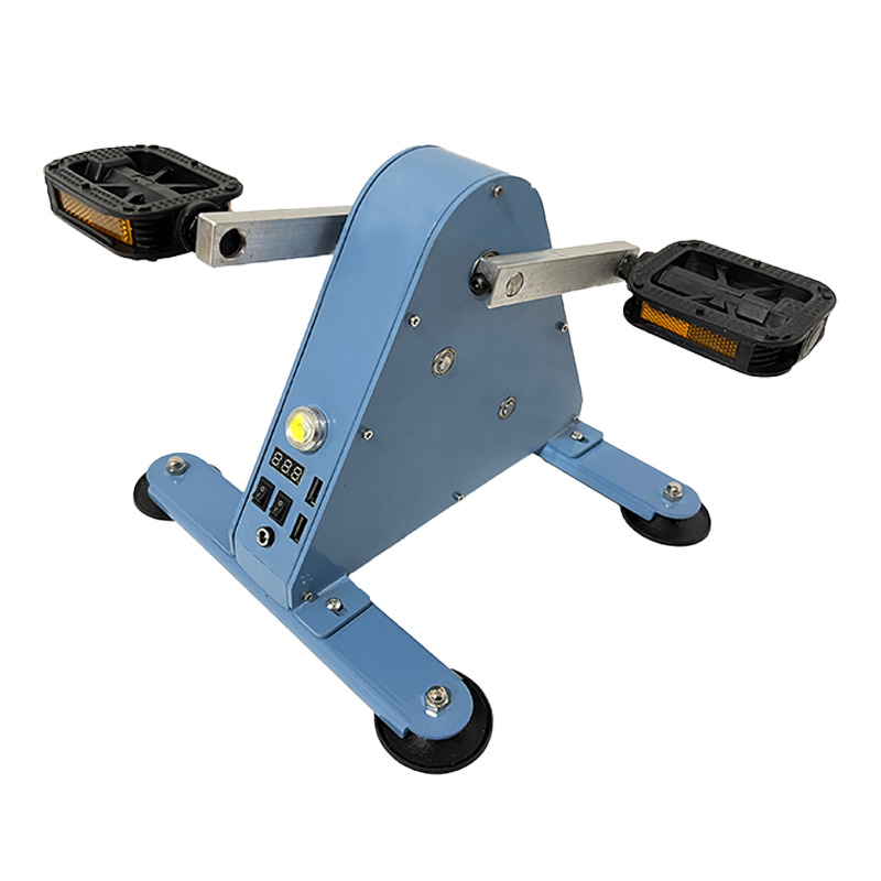 Outdoor Power And Pedal - Portable pedal generator, ironless brushless permanent