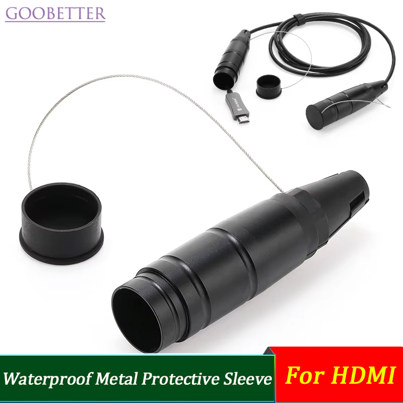 Outdoor Power Amplifier - Metal Waterproof Protective Sleeve for HDMI