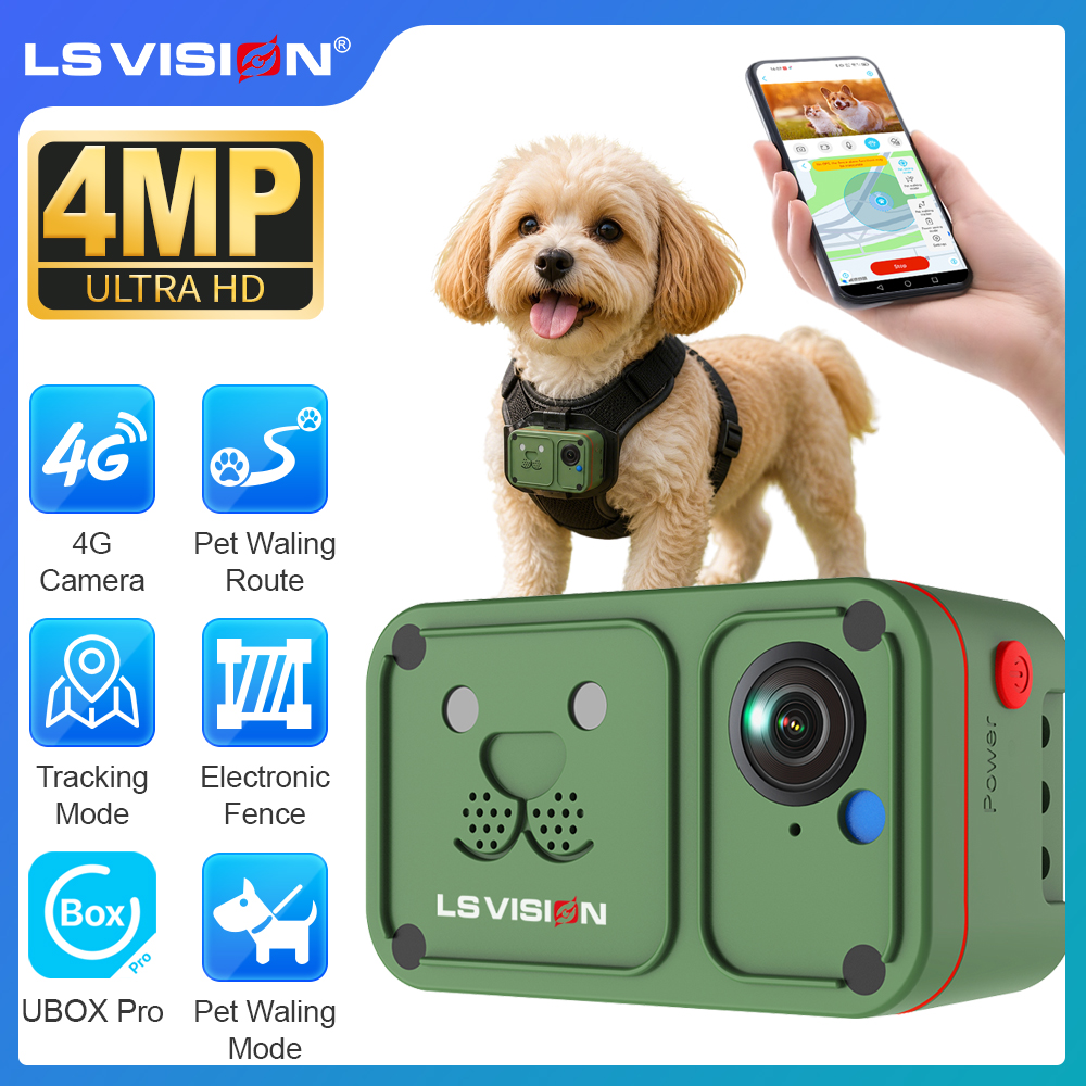 Outdoor Power G Motion - LS VISION 2K 4G Pet Collar