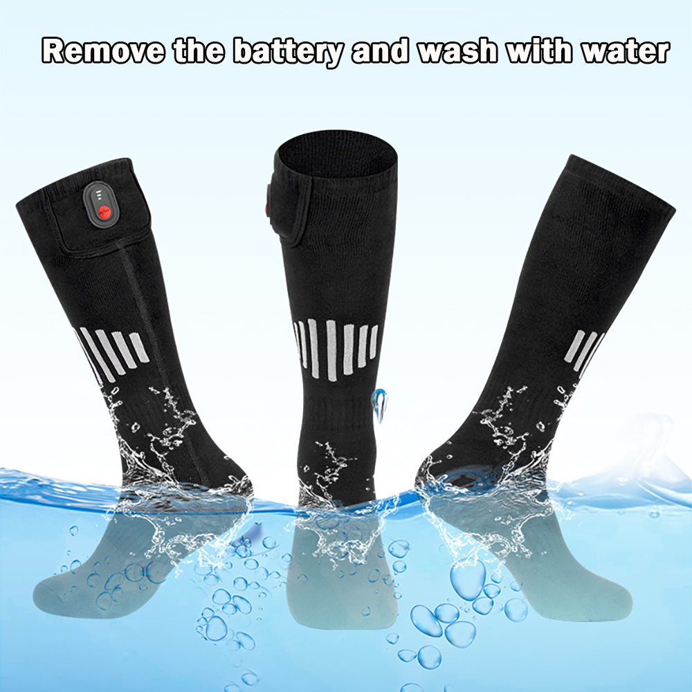 Winter Heated Socks With Batte - Outdoor Power Box บทวิจารณ์และราคา