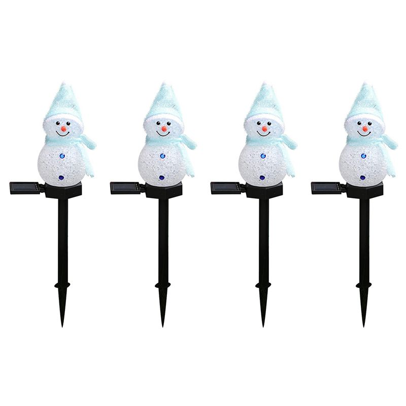 N84R 4X Snowman Solar Lights C - Outdoor Power For Xmas Lights บทวิจารณ์และราคา