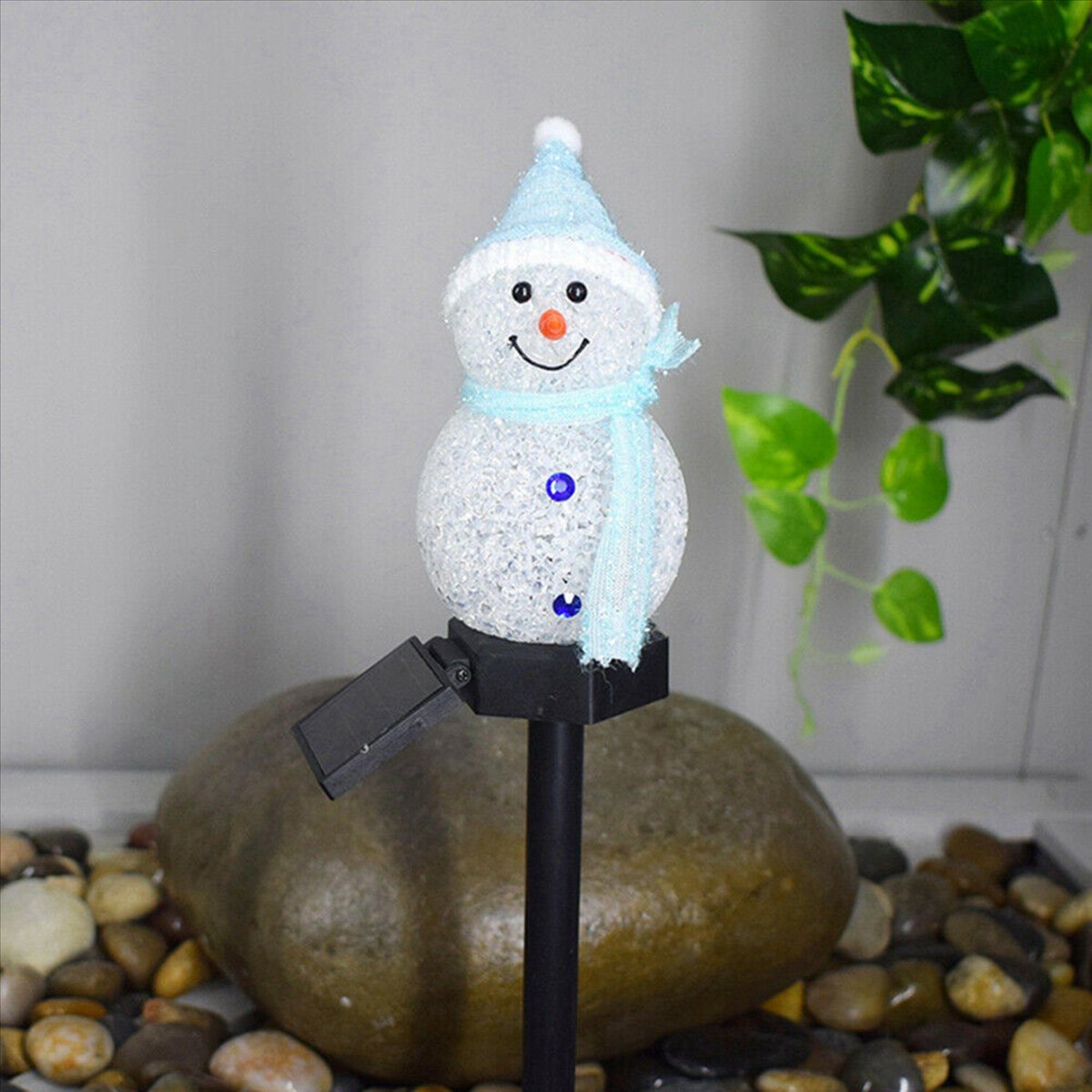 N84R 4X Snowman Solar Lights C - Outdoor Power For Xmas Lights บทวิจารณ์และราคา