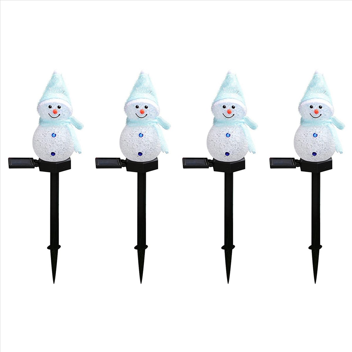 N84R 4X Snowman Solar Lights C - Outdoor Power For Xmas Lights บทวิจารณ์และราคา