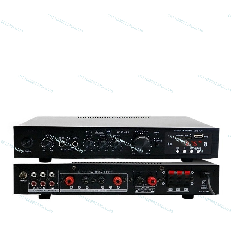 5.1 Channel High Power Amplifi - Outdoor Power Amplifier บทวิจารณ์และราคา