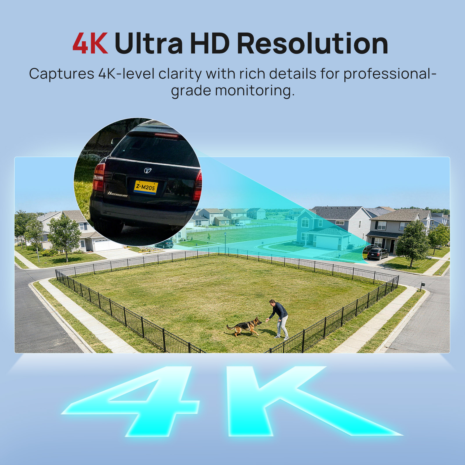 Vikylin 4K 8MP PTZ 25X Zoom 10 - Outdoor Power G Motion บทวิจารณ์และราคา