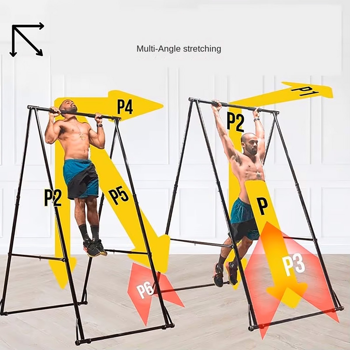 Home Gym Pull up Bar Foldable  - Outdoor Power Tower Pull Up Bar บทวิจารณ์และราคา