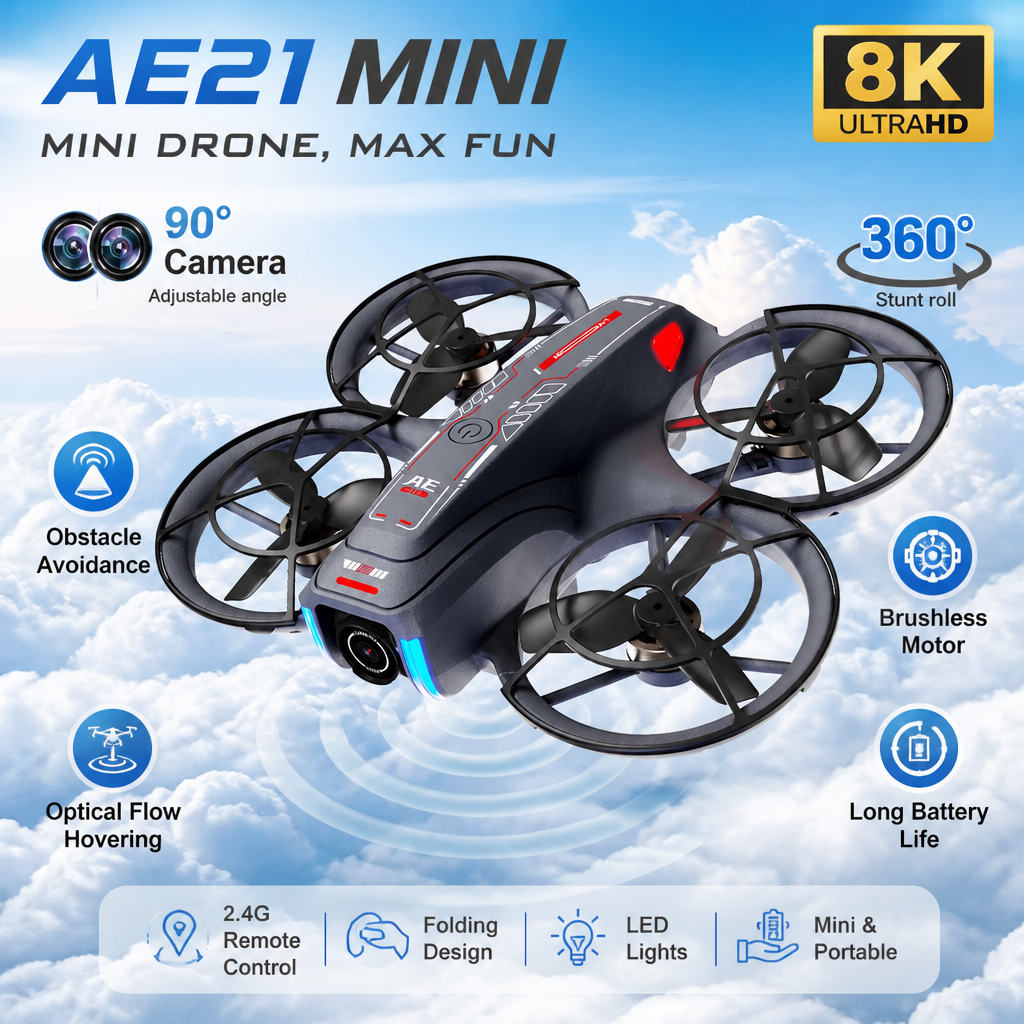 Introduction Drone GPS 8K Prof - Outdoor Power Box บทวิจารณ์และราคา