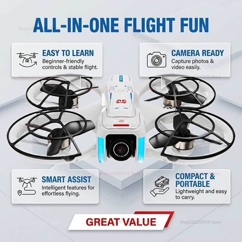 Introduction Drone GPS 8K Prof - Outdoor Power Box บทวิจารณ์และราคา