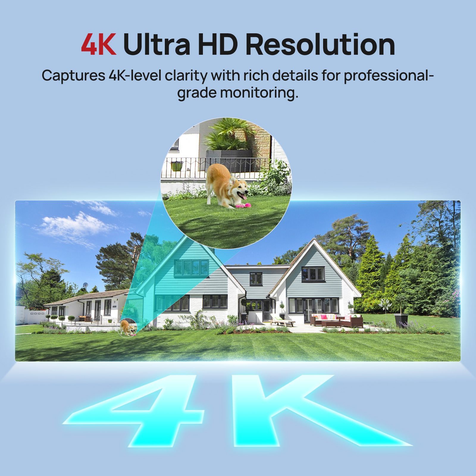 VIKYLIN 5/8MP 4K IP Camera Dua - Outdoor Power G Motion บทวิจารณ์และราคา