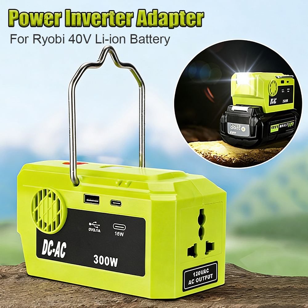 NEW Portable Power Inverter fo - Outdoor Power Adapter Usb C บทวิจารณ์และราคา
