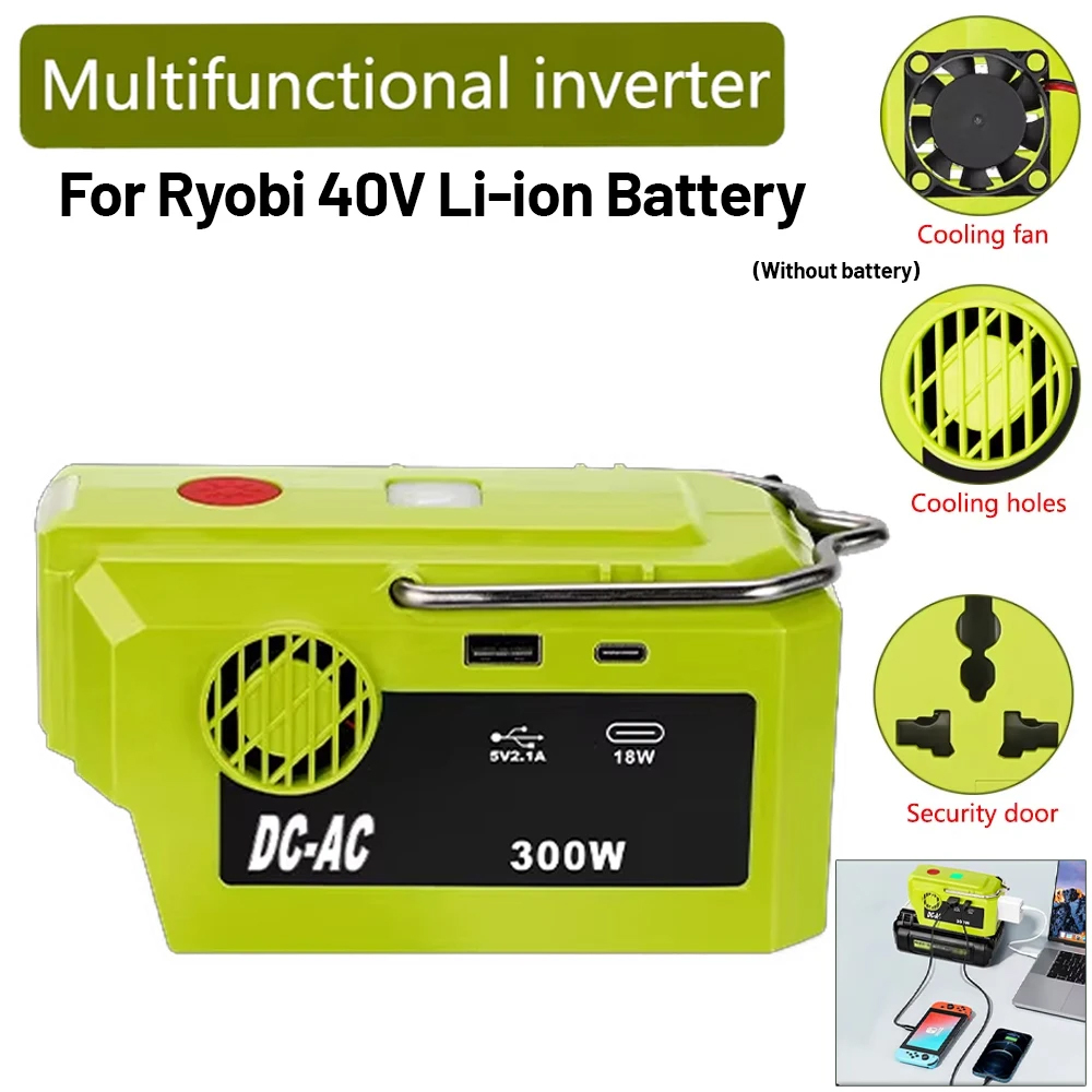 NEW Portable Power Inverter fo - Outdoor Power Adapter Usb C บทวิจารณ์และราคา