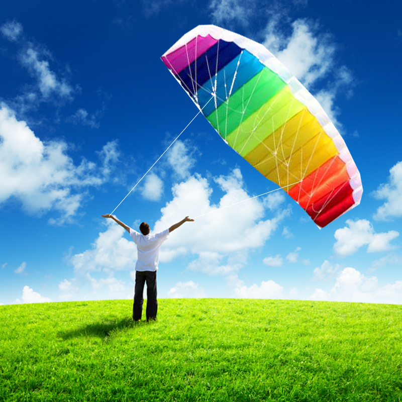 Dual line power kite stunt kit - Outdoor Power Line บทวิจารณ์และราคา