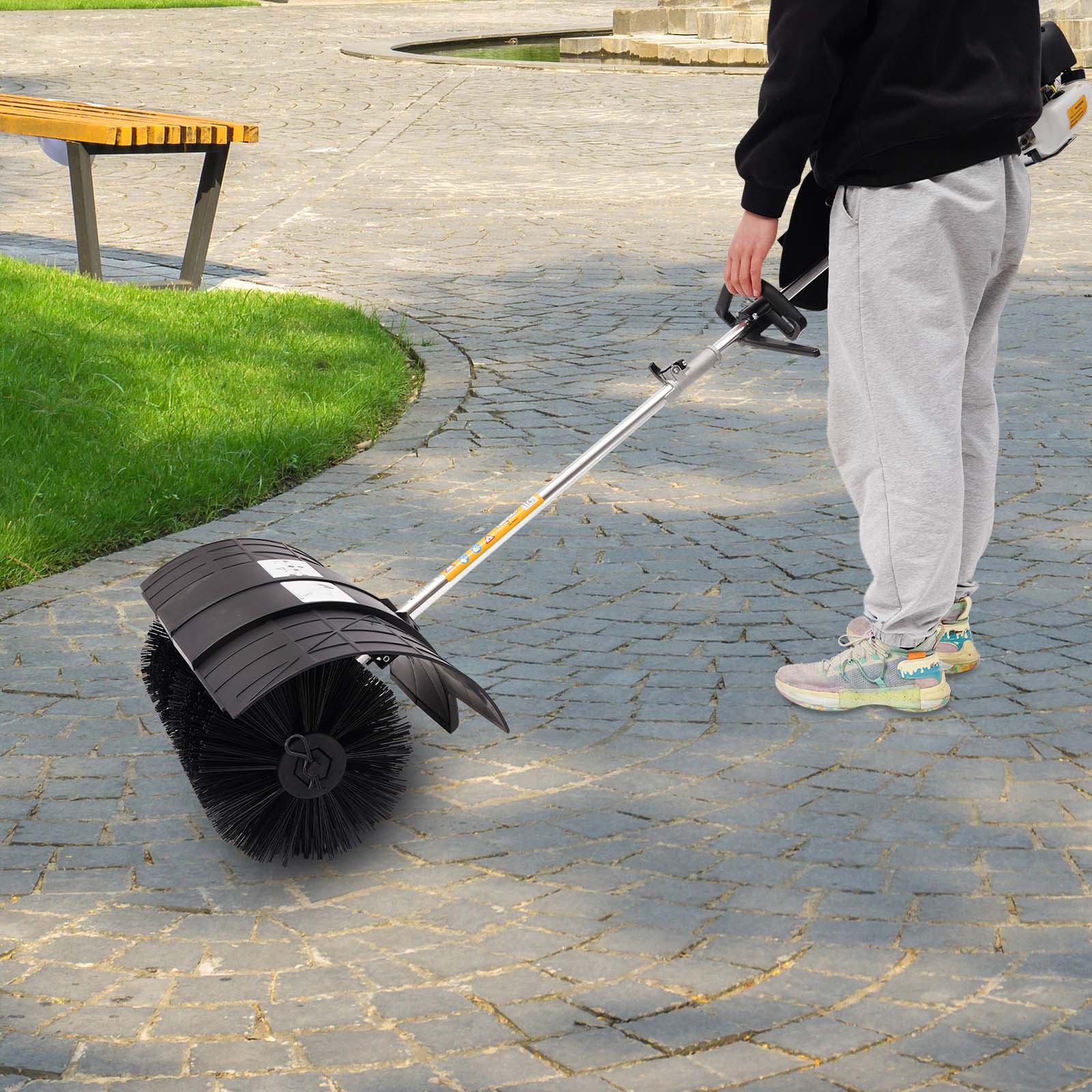 52cc 2 Stroke Gas Power Handhe - Outdoor Power Broom บทวิจารณ์และราคา