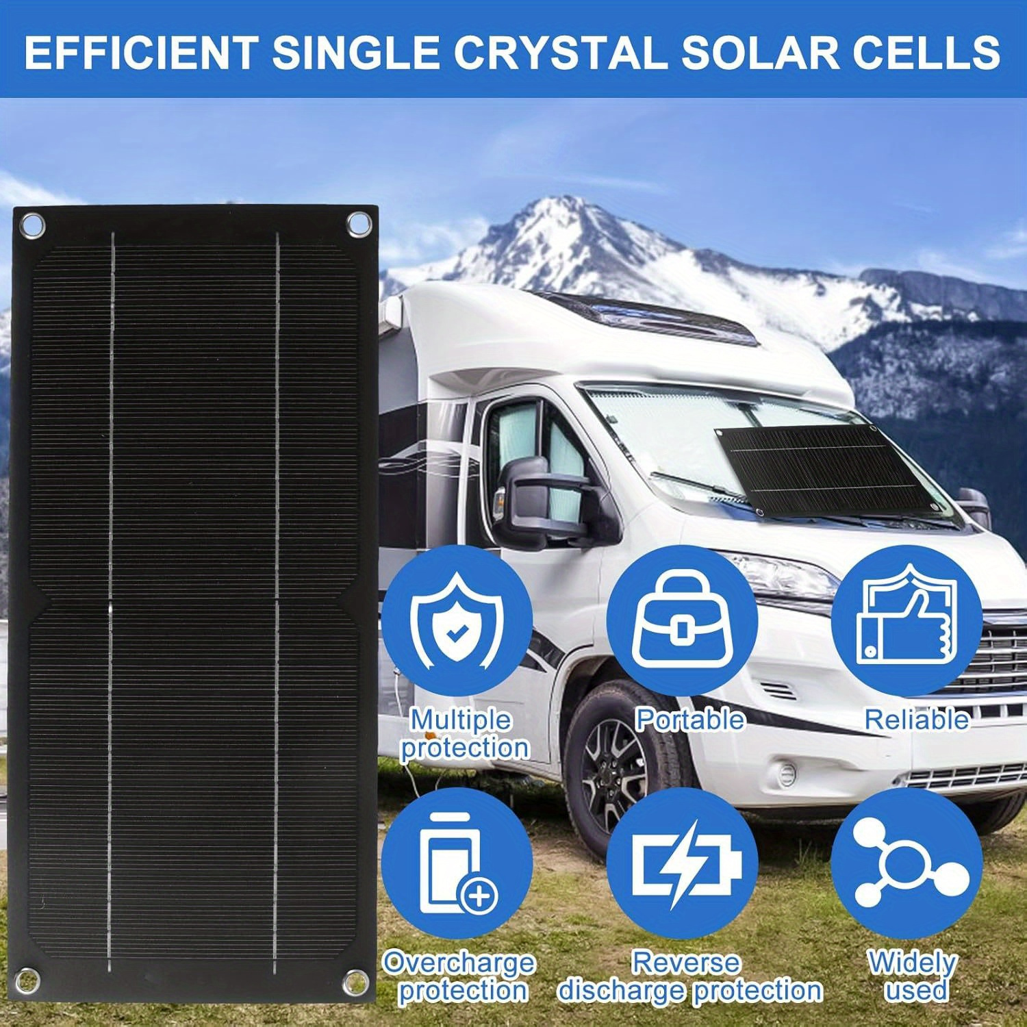 600W Monocrystalline Solar Pan - Outdoor Power Kit บทวิจารณ์และราคา