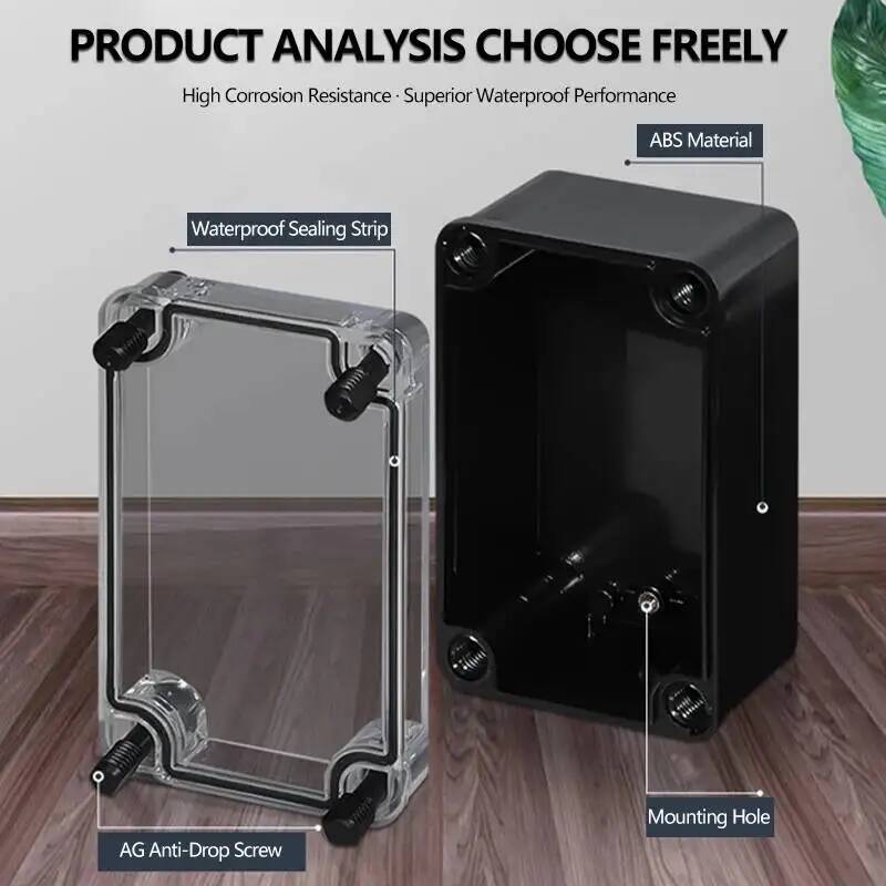 2pcs Transparent Cover Waterpr - Outdoor Power Box บทวิจารณ์และราคา