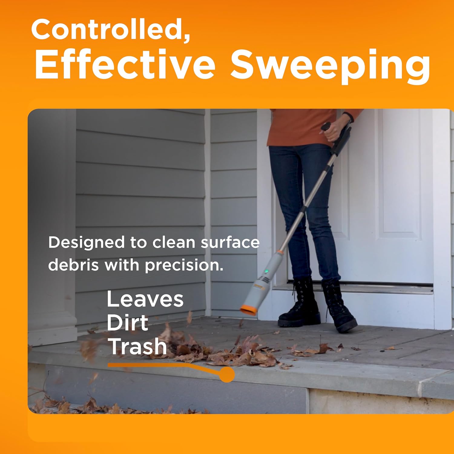Cordless Air Broom Rechargeabl - Outdoor Power Broom บทวิจารณ์และราคา