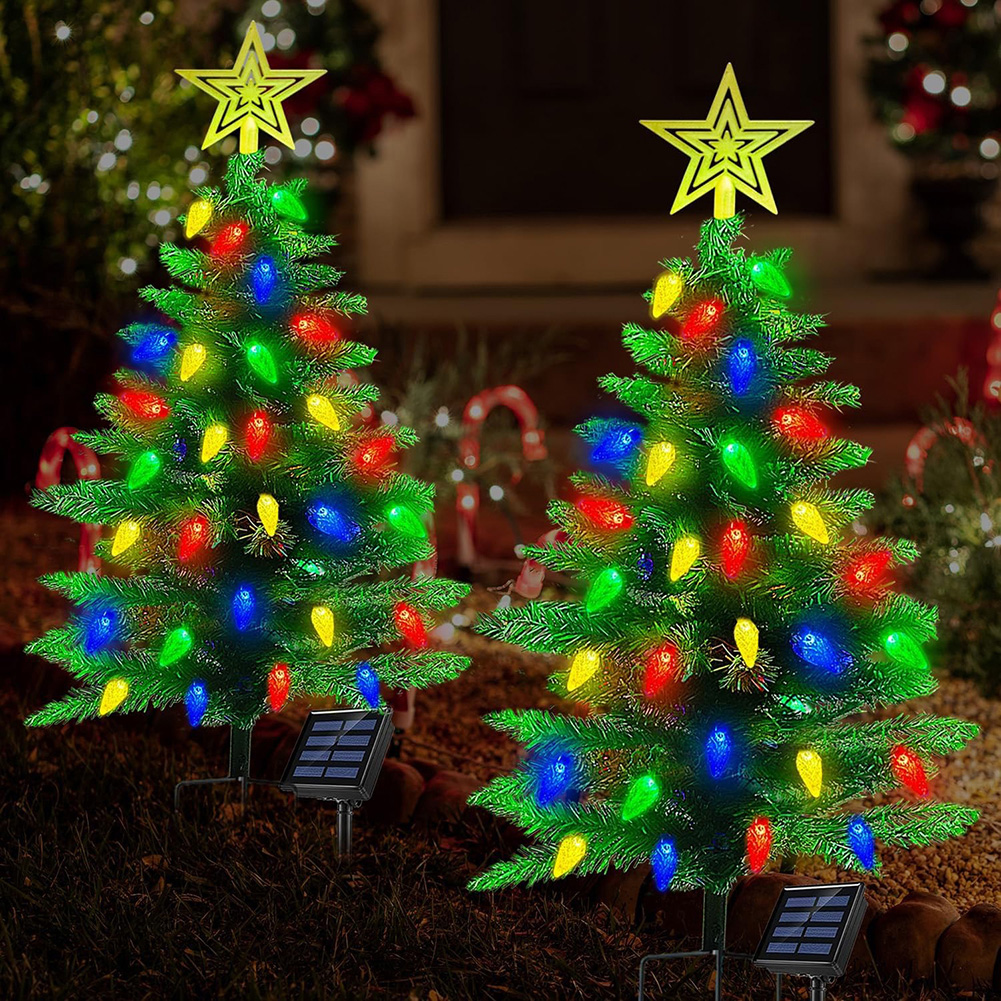 Xmas Tree Garden Decorative Le - Outdoor Power For Xmas Lights บทวิจารณ์และราคา