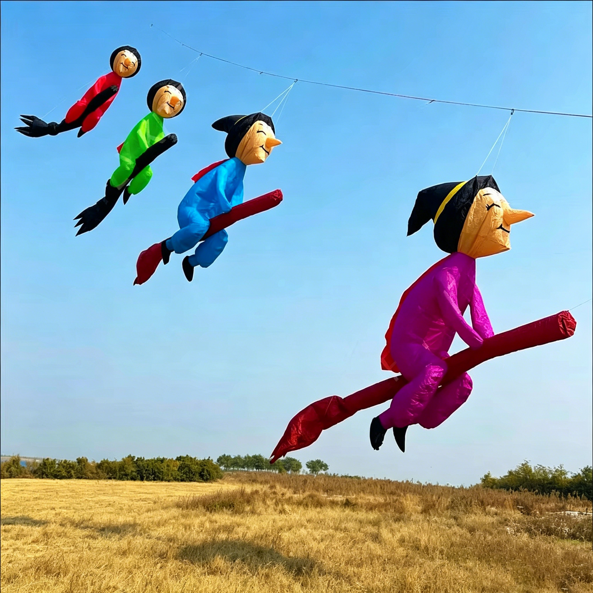 ARRIVAL 4M Witch Kite | Inflat - Outdoor Power Line บทวิจารณ์และราคา