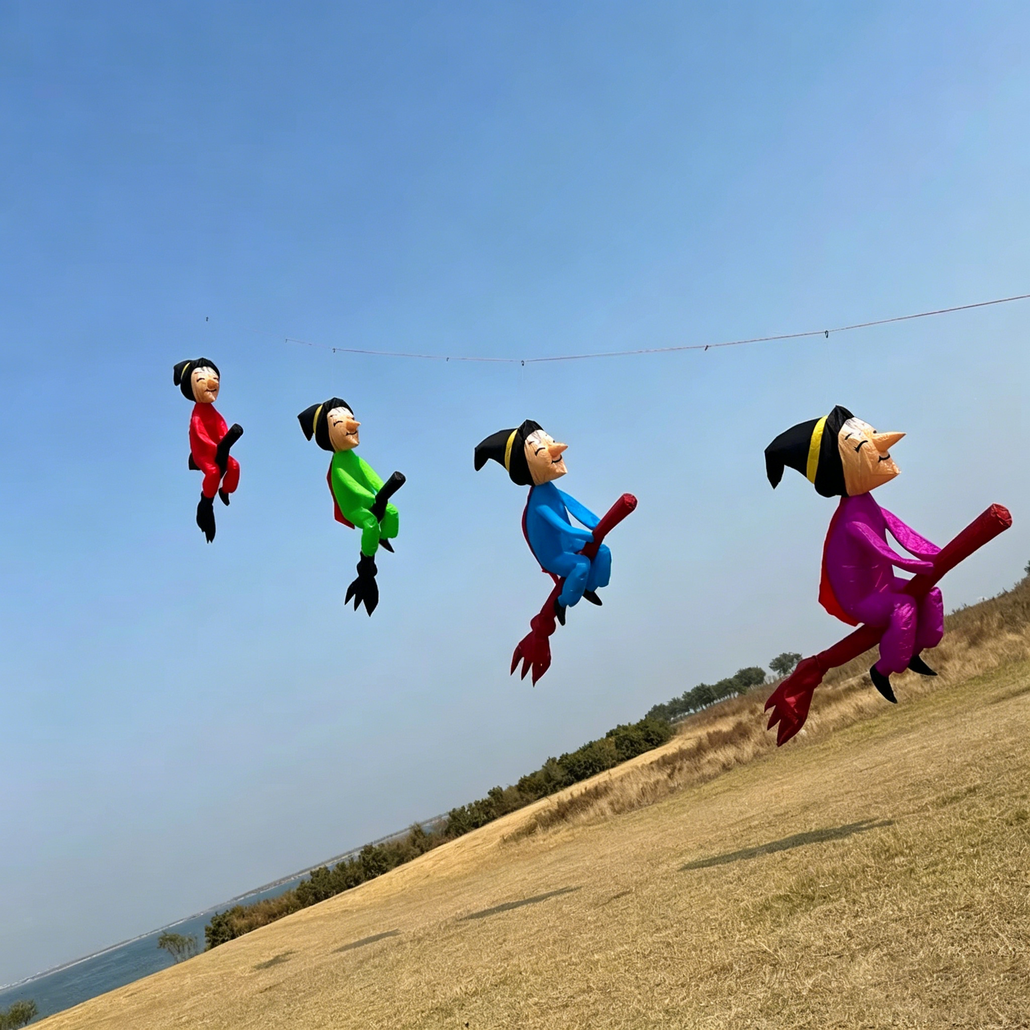 ARRIVAL 4M Witch Kite | Inflat - Outdoor Power Line บทวิจารณ์และราคา