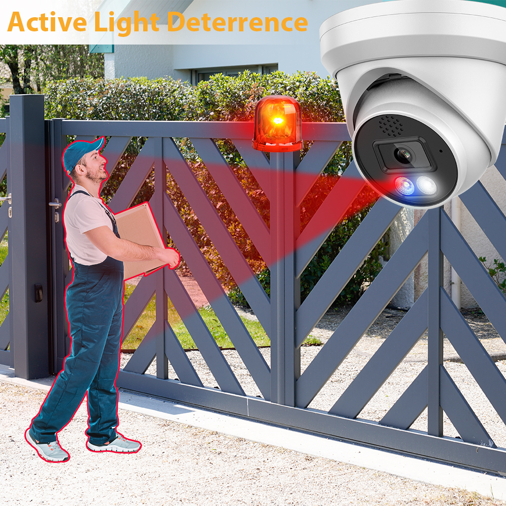 Vikylin 4K 8MP Alarm Full Colo - Outdoor Power G Motion บทวิจารณ์และราคา
