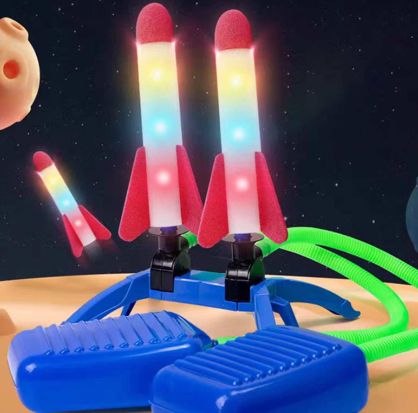 Kids Stomp Rocket Launcher wit - Outdoor Power And Pedal บทวิจารณ์และราคา