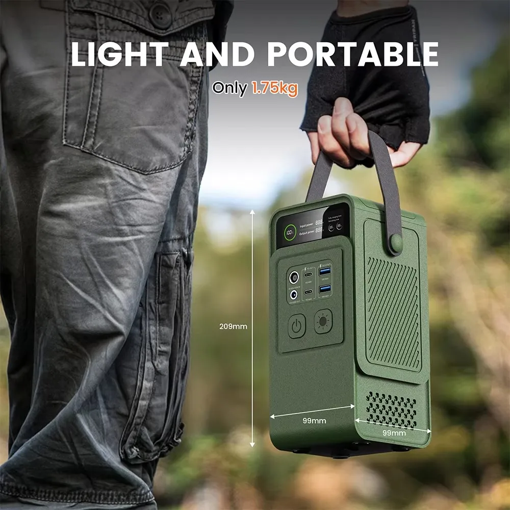 60000mAh 200W 192Wh Camping Po - Outdoor Power Kit บทวิจารณ์และราคา