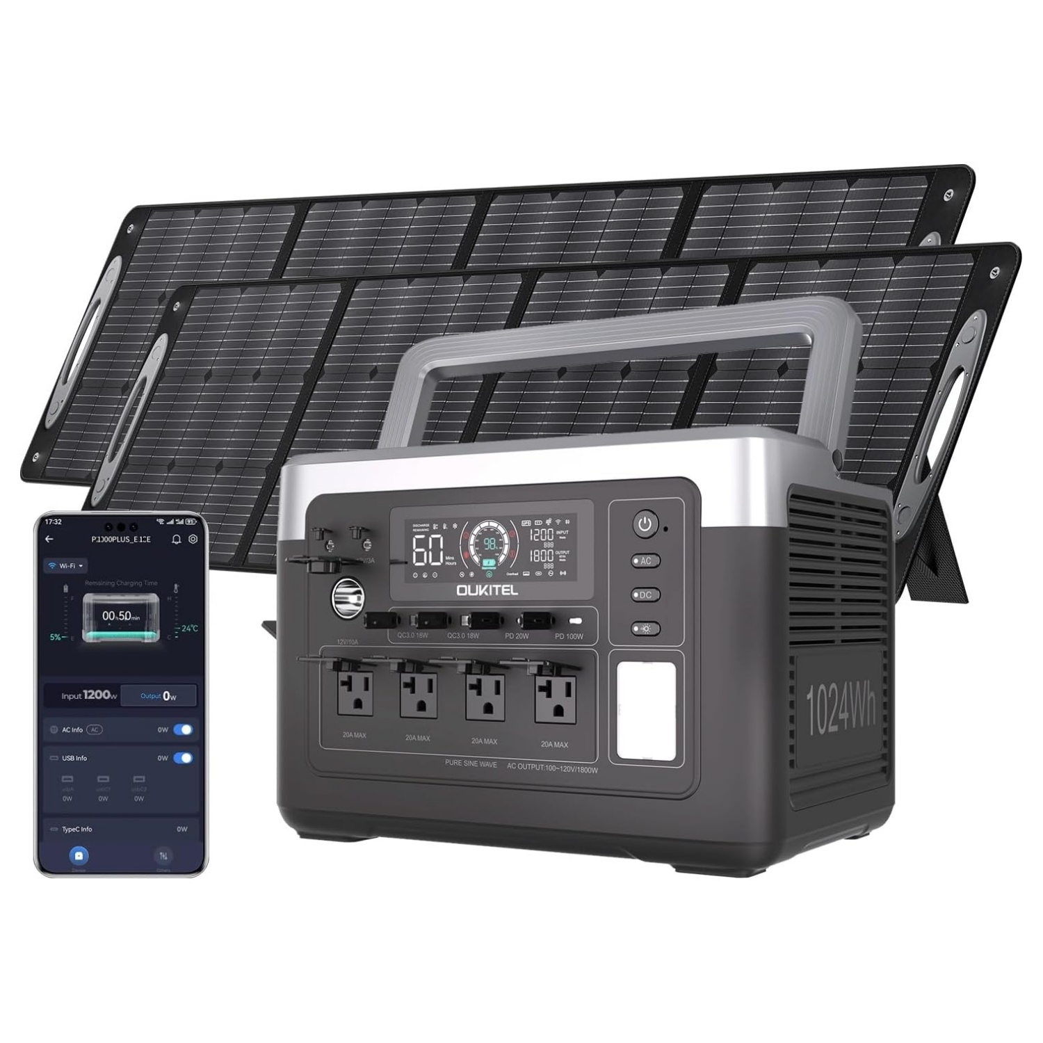 1800W Portable Power Station 2 - Outdoor Power Plus บทวิจารณ์และราคา