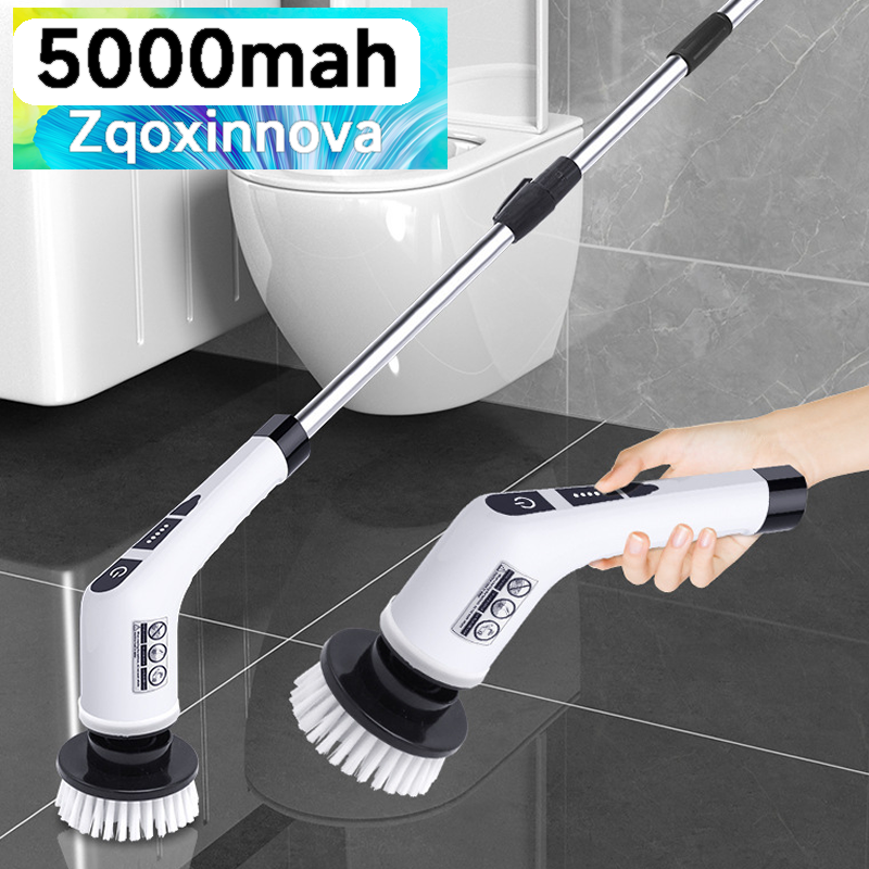 Household Cordless Spin Scrubb - Outdoor Power Broom บทวิจารณ์และราคา