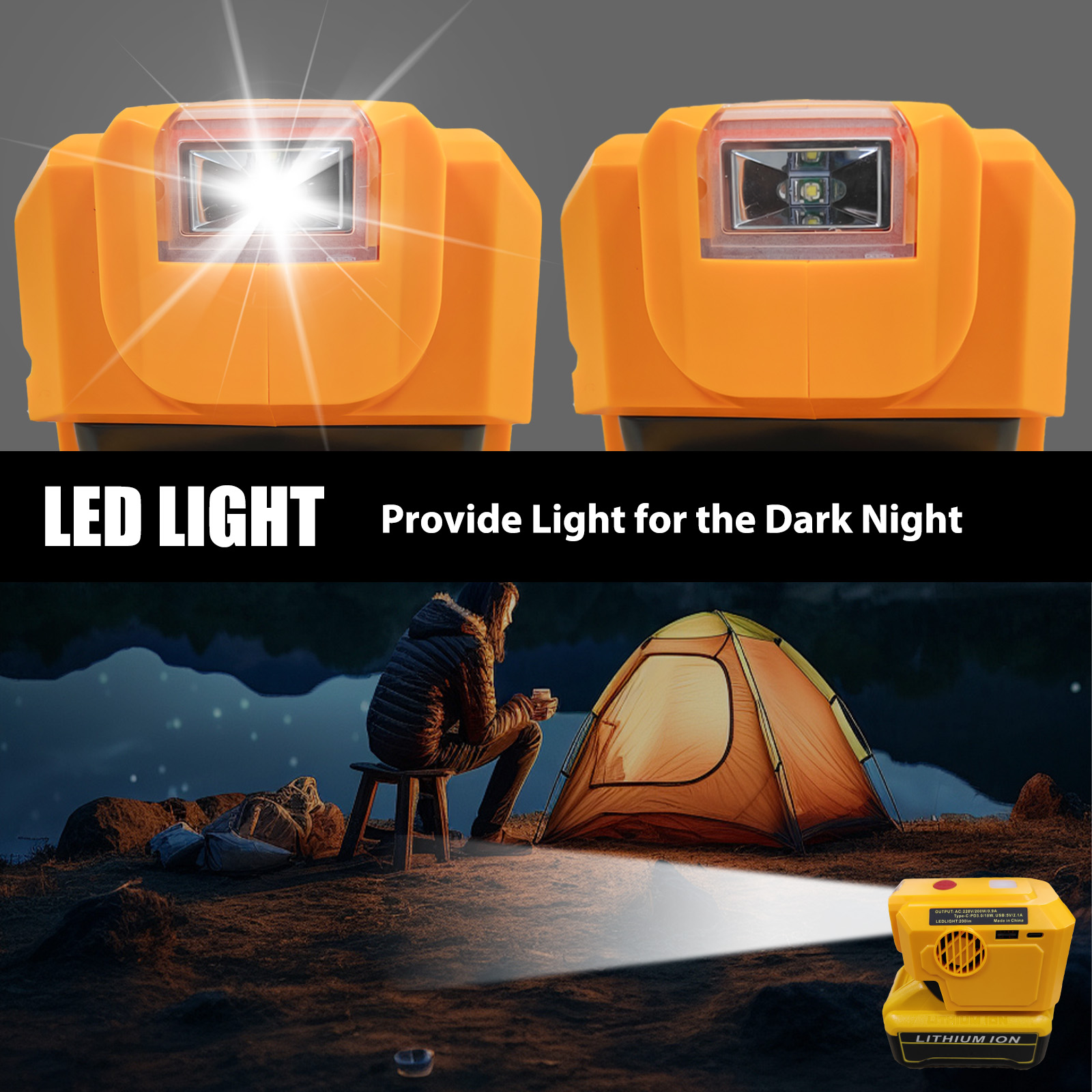 For Dewalt 20V Battery Inverte - Outdoor Power Adapter Usb C บทวิจารณ์และราคา
