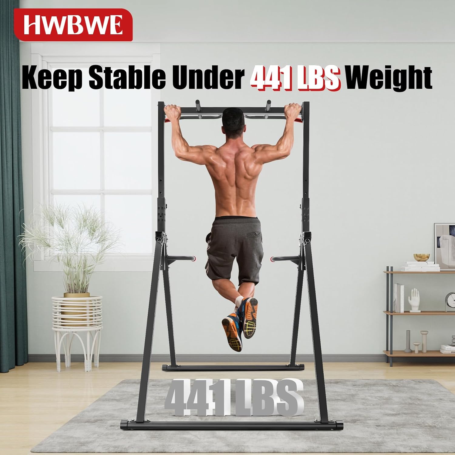 Foldable Power Tower Dip Stati - Outdoor Power Tower Pull Up Bar บทวิจารณ์และราคา