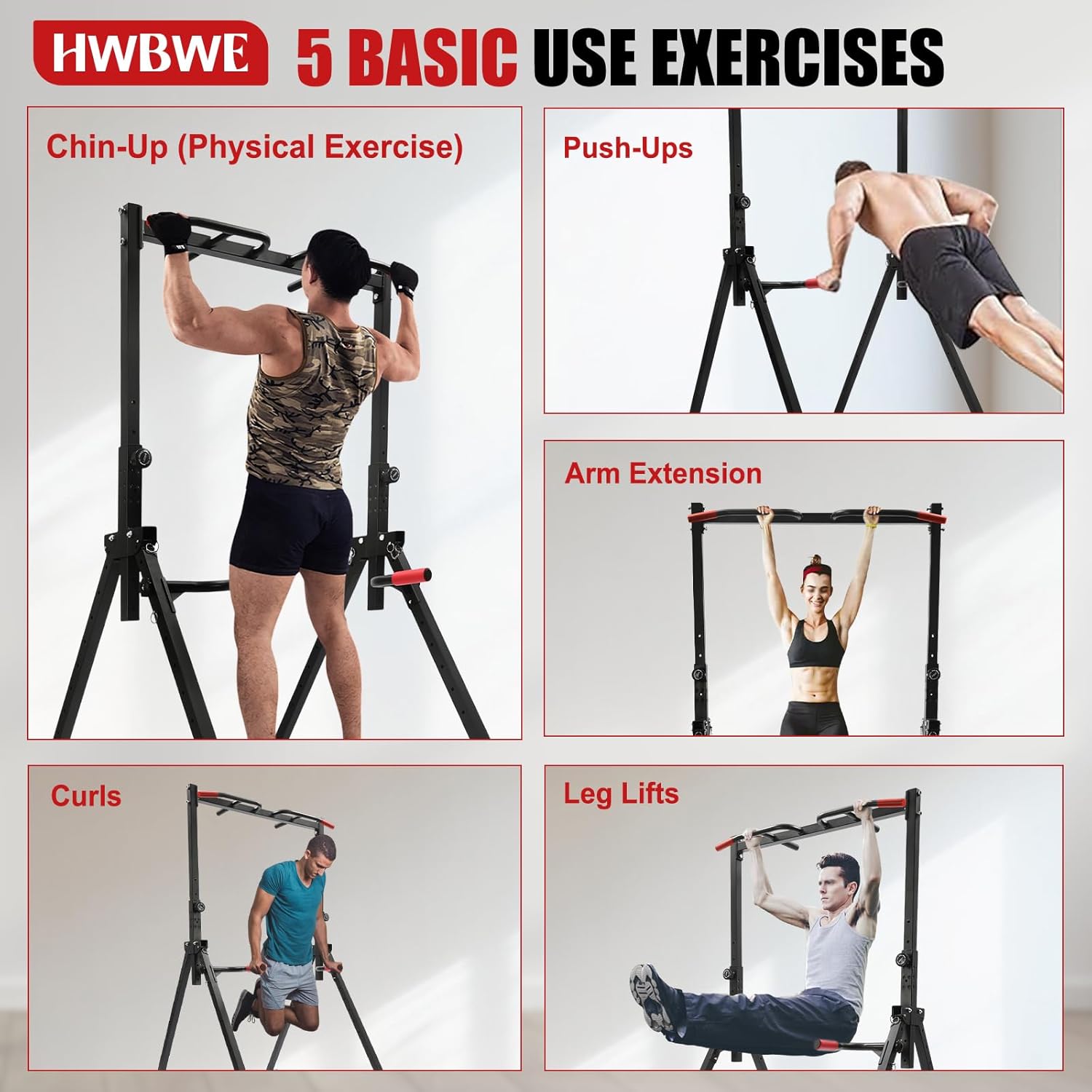 Foldable Power Tower Dip Stati - Outdoor Power Tower Pull Up Bar บทวิจารณ์และราคา