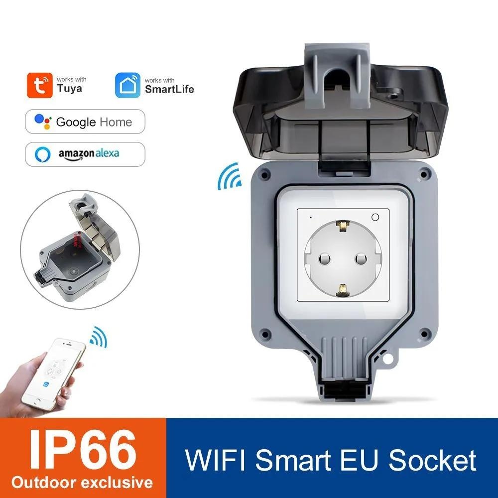 Smart Outdoor Waterproof Socke - Outdoor Power Outlet Wifi บทวิจารณ์และราคา