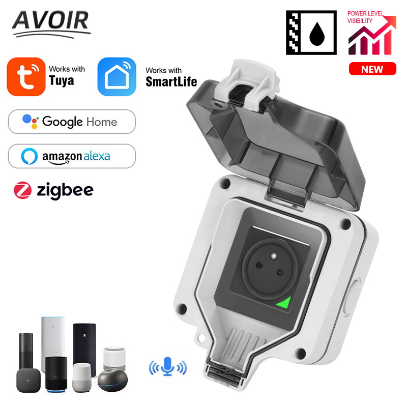 Avoir Zigbee Tuya IP66 Outdoor - Outdoor Power Outlet Wifi บทวิจารณ์และราคา