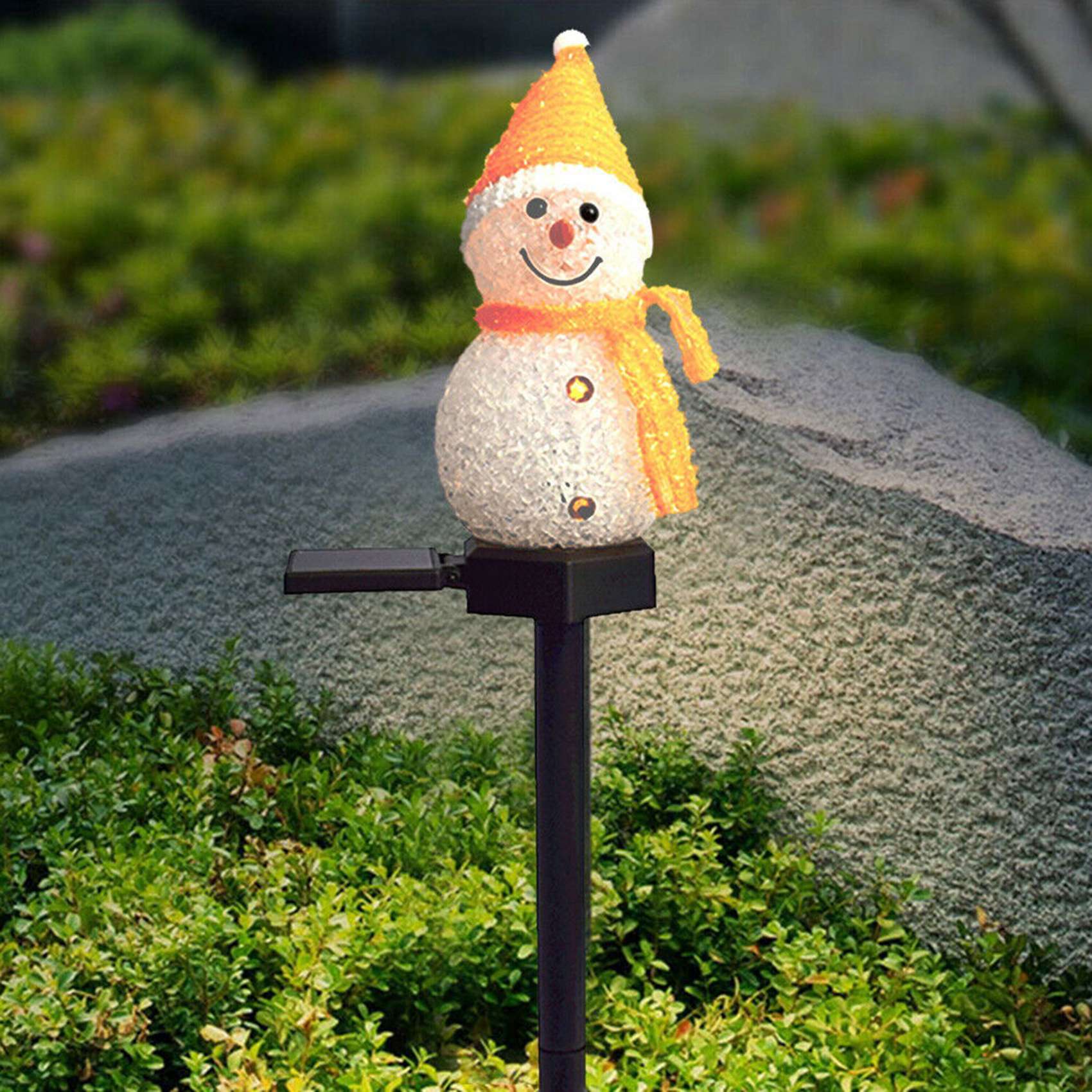 ABAH-Snowman Solar Lights Chri - Outdoor Power For Xmas Lights บทวิจารณ์และราคา