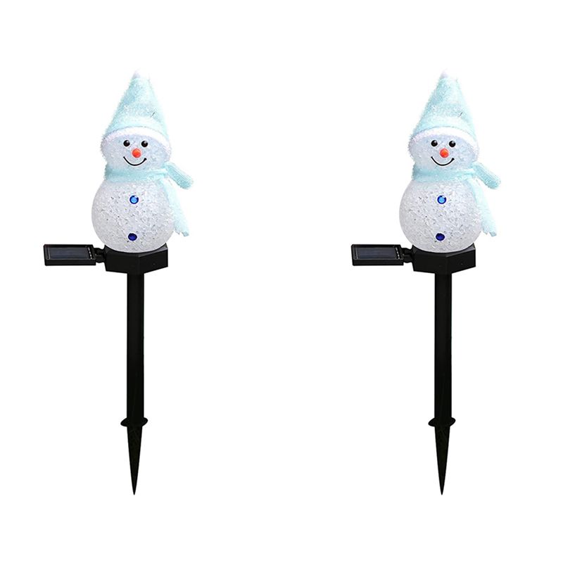 AA81-2X Snowman Solar Lights C - Outdoor Power For Xmas Lights บทวิจารณ์และราคา