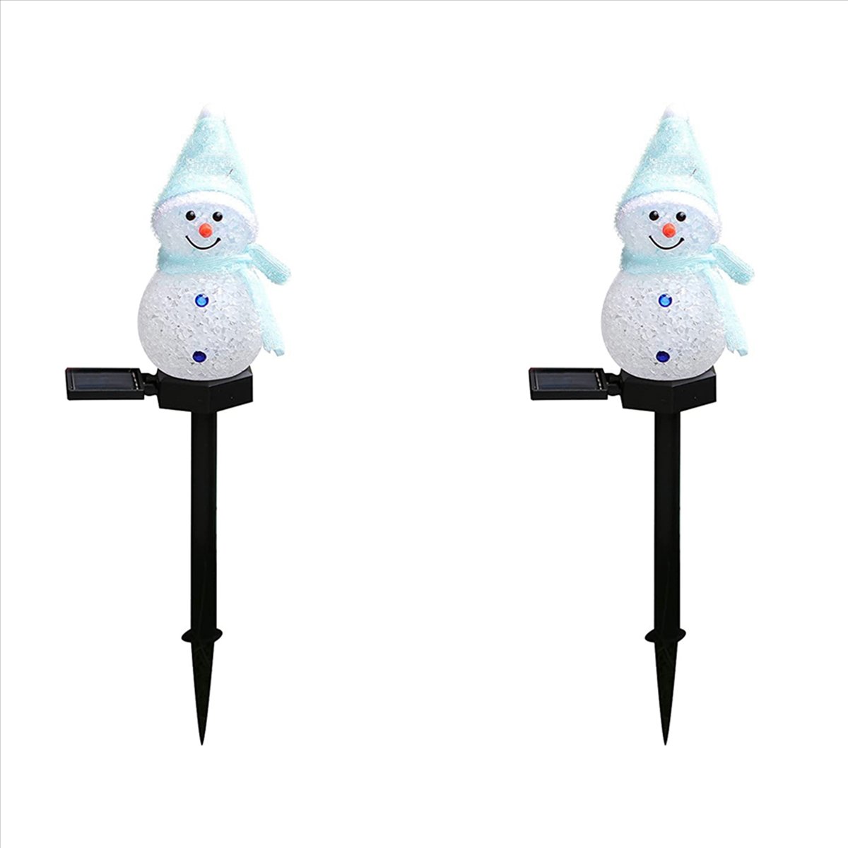 AA81-2X Snowman Solar Lights C - Outdoor Power For Xmas Lights บทวิจารณ์และราคา