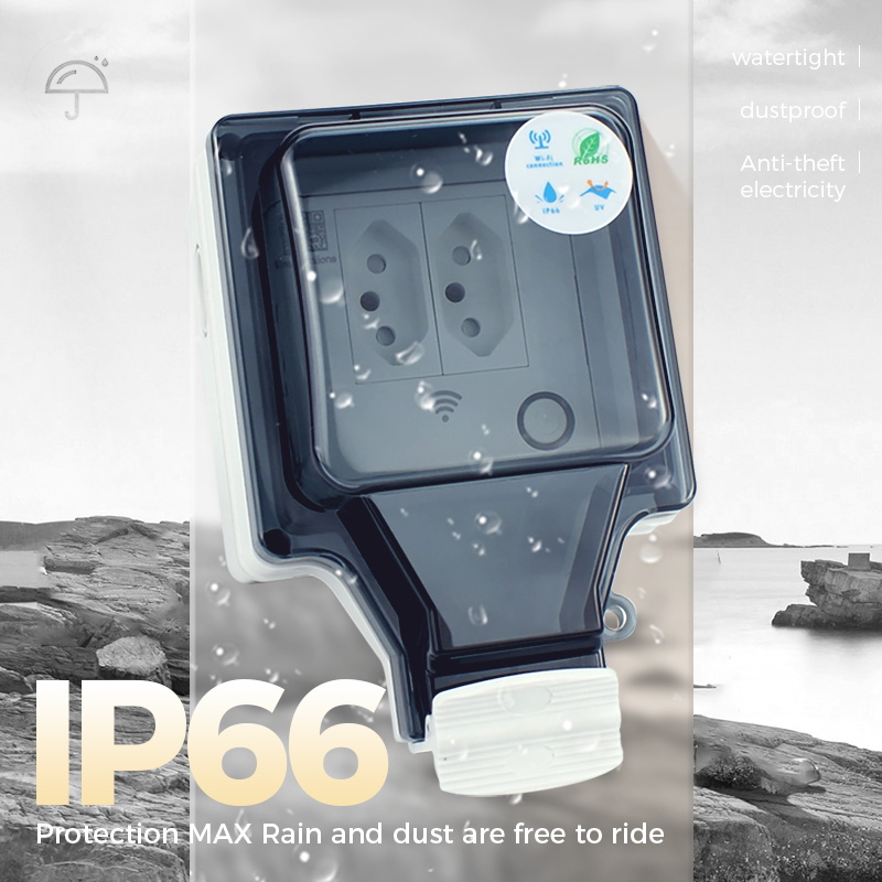 Avoir Tuya Wifi Smart Socket I - Outdoor Power Outlet Wifi บทวิจารณ์และราคา