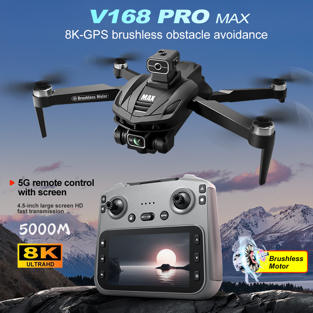 V168 PRO Max GPS Drone 8K Prof - Outdoor Power Box บทวิจารณ์และราคา