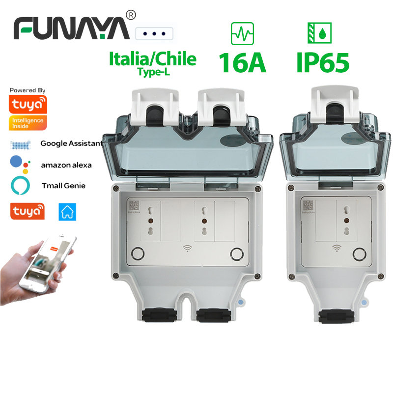 Italia / Chile Tuya Outdoor Wa - Outdoor Power Outlet Wifi บทวิจารณ์และราคา