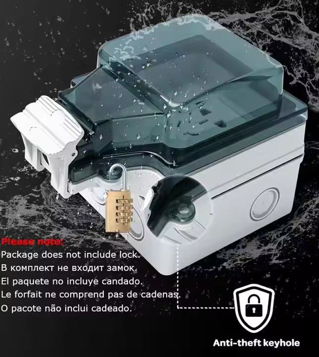 Italia / Chile Tuya Outdoor Wa - Outdoor Power Outlet Wifi บทวิจารณ์และราคา