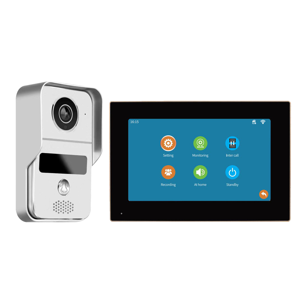 7 Inch Tuya Video Doorbell WiF - Outdoor Power Outlet Wifi บทวิจารณ์และราคา