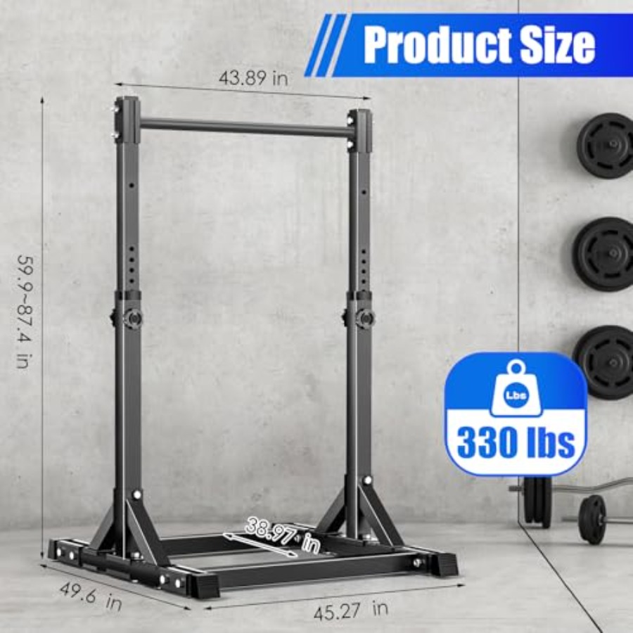 Free Standing Adjustable Pull  - Outdoor Power Tower Pull Up Bar บทวิจารณ์และราคา