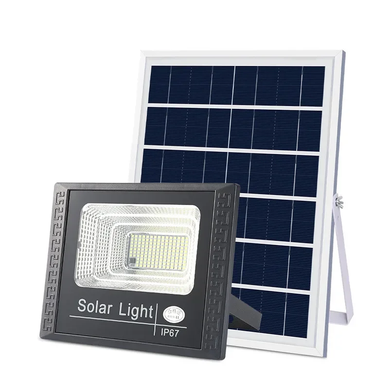 30W/60W/100W200W Solar Flood L - Outdoor Power Line บทวิจารณ์และราคา