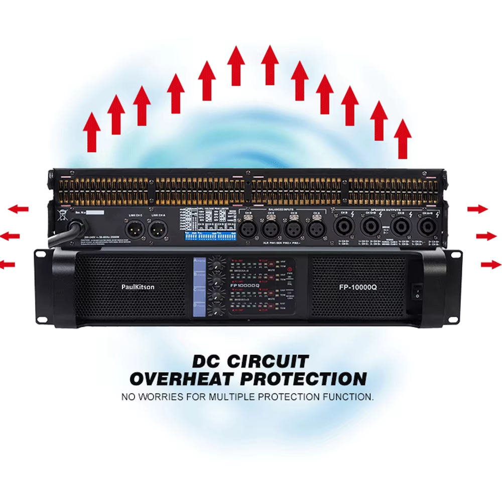 Paulkitson FP10000q 2500W 4 Ch - Outdoor Power Amplifier บทวิจารณ์และราคา