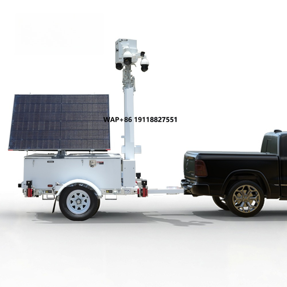 Solar Power Unit Trailer Mobil - Outdoor Power Monitor บทวิจารณ์และราคา